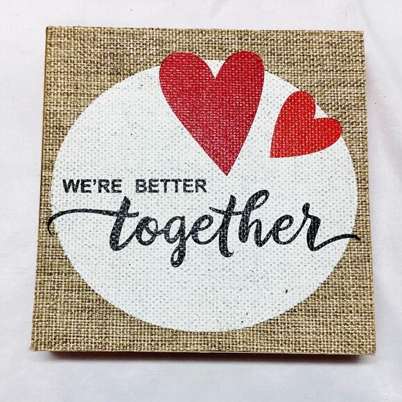 WE ARE BETTER TOGETHER Wall Art - Picture 1 of 3